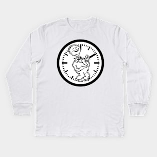 time to lose your mind Kids Long Sleeve T-Shirt